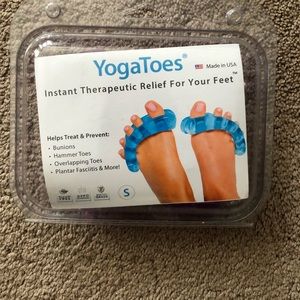 Yoga toes – made in the USA.